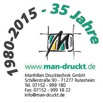 Vom Fotosatz-Unternehmen zum Kunststoff-Druckspezialisten: 35 Jahre Manhillen Drucktechnik GmbH
